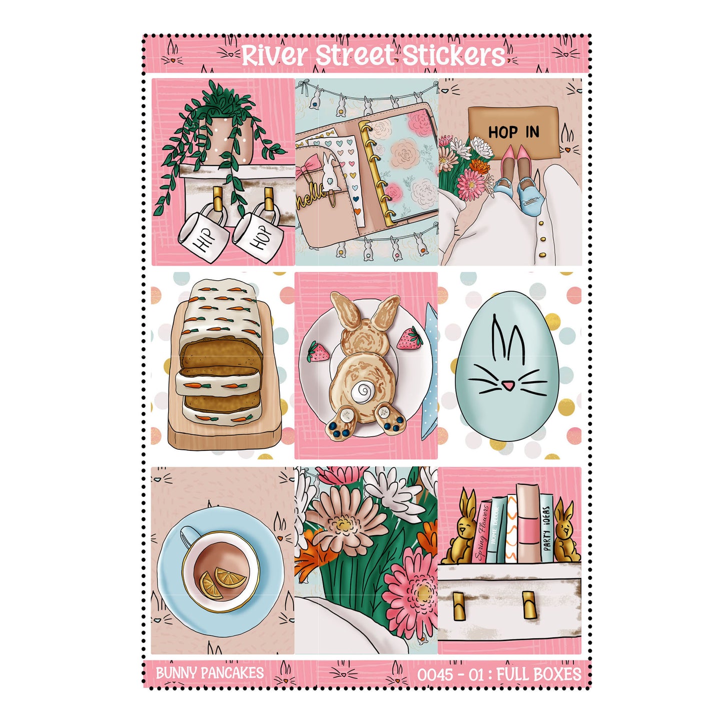 Bunny Pancakes Weekly Kit