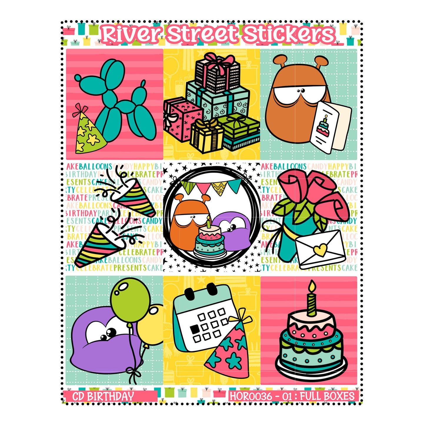 CD: Birthday Horizontal Weekly Kit