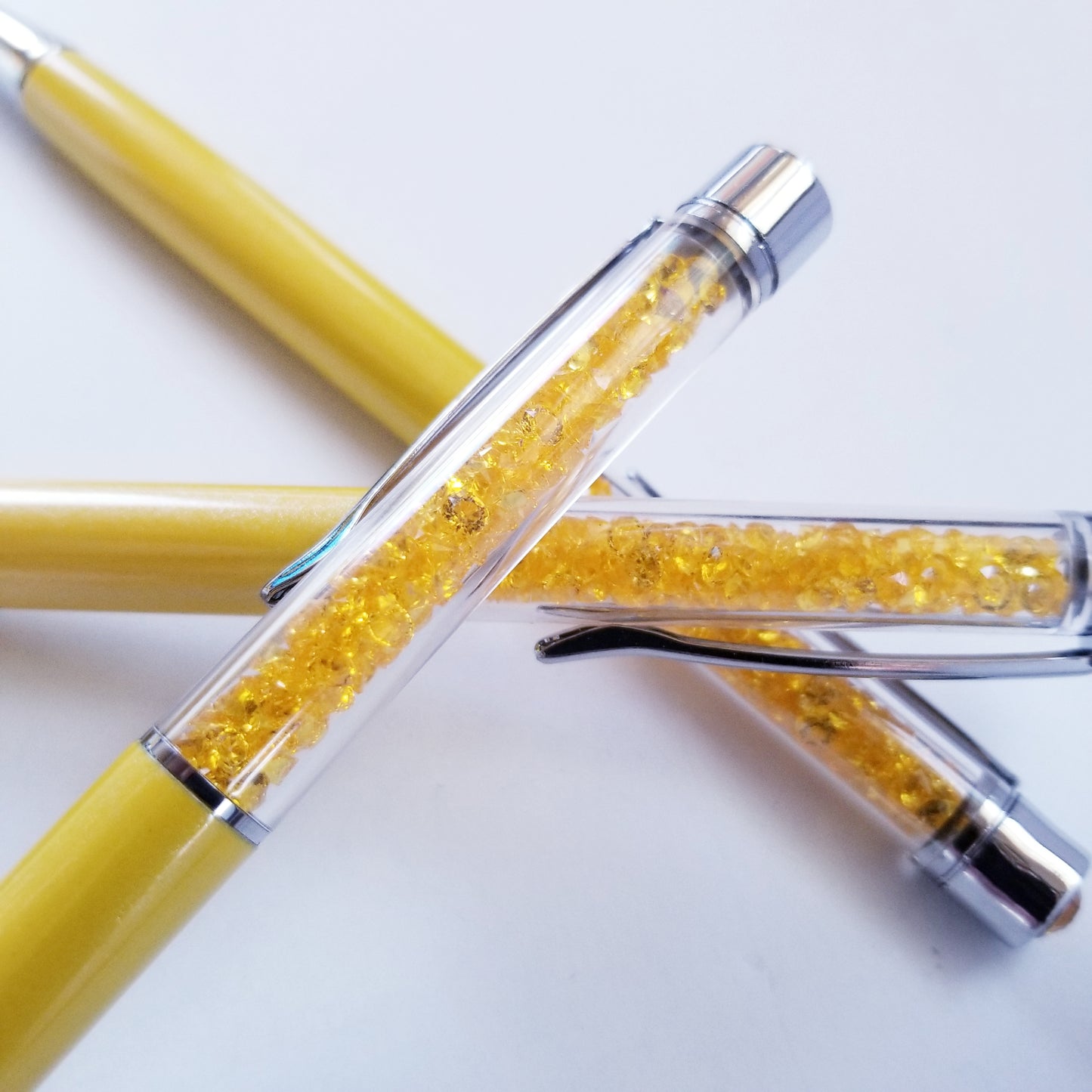 Yellow Crystal Pen