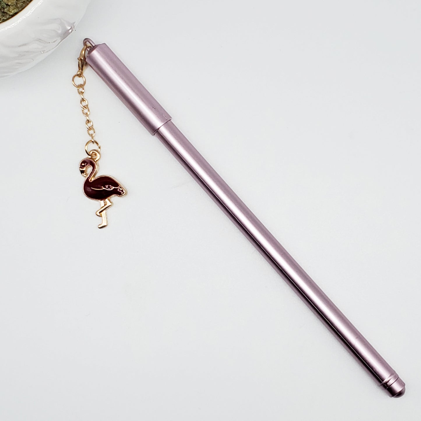 Pink Flamingo Pen With Charm (June 2020)