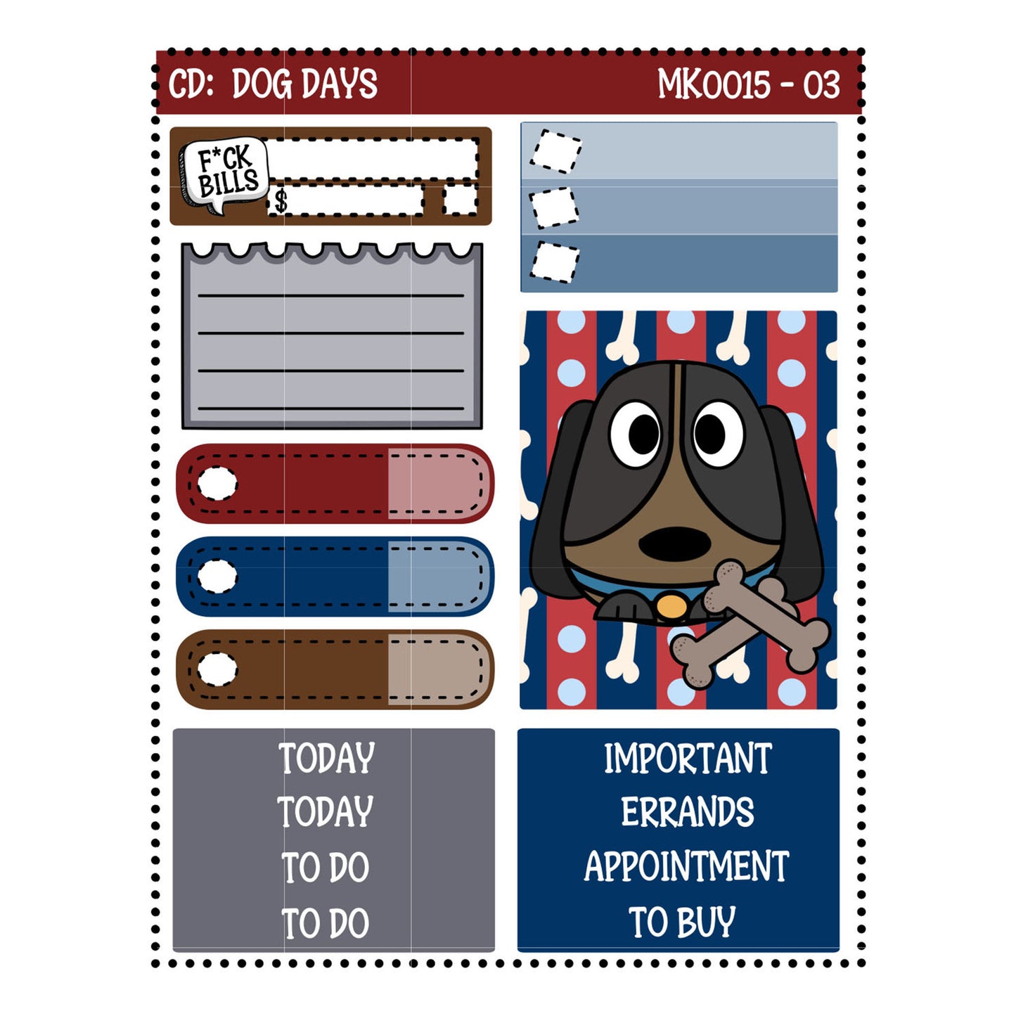C & D Dog Days Mini Kit
