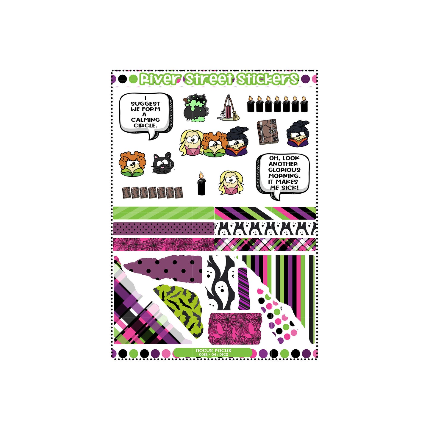 Three Witches of Halloween Weekly Kit