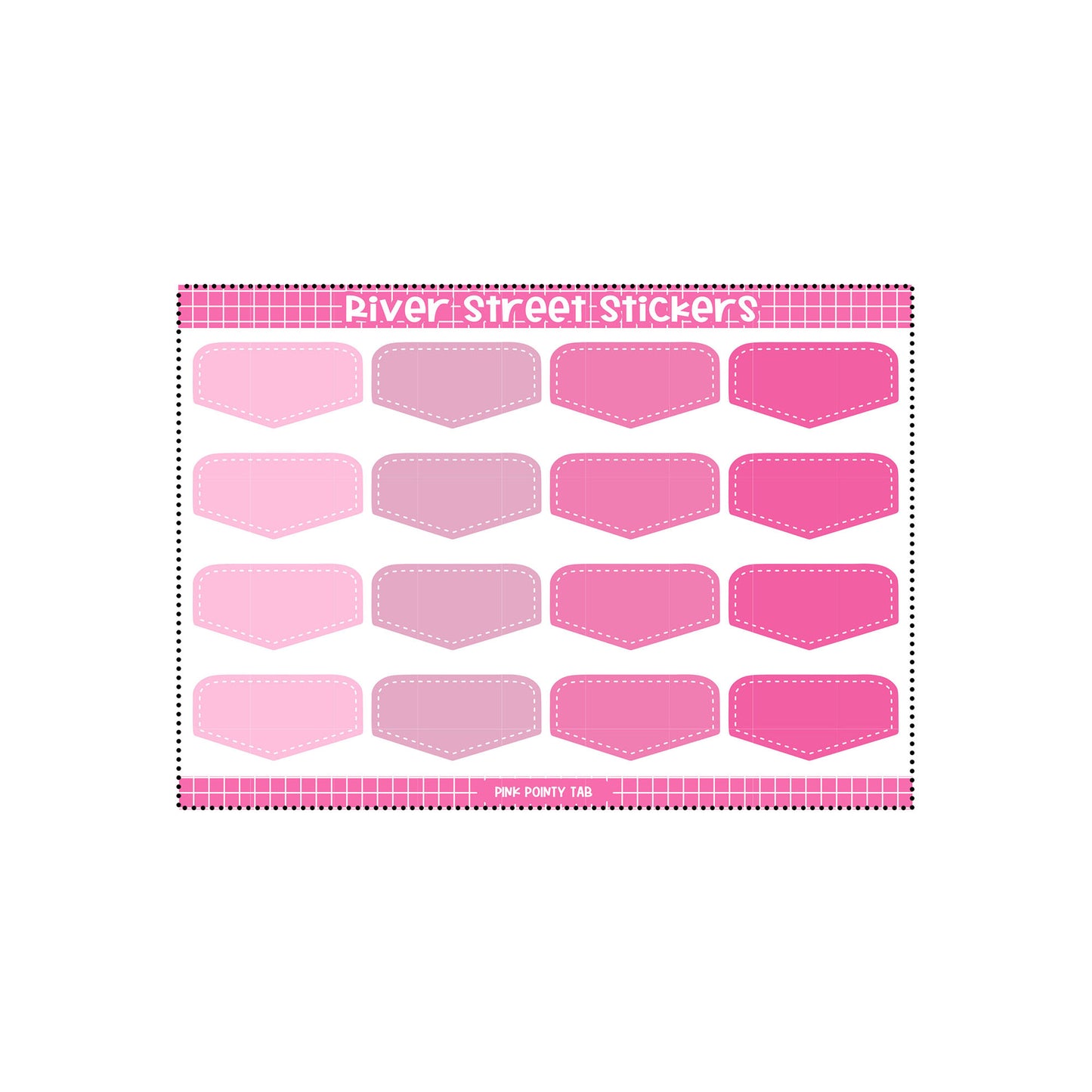 The Pointy Tabs Design Palette Collection