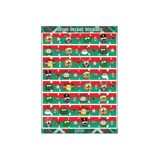CD Christmas Washi Sheet